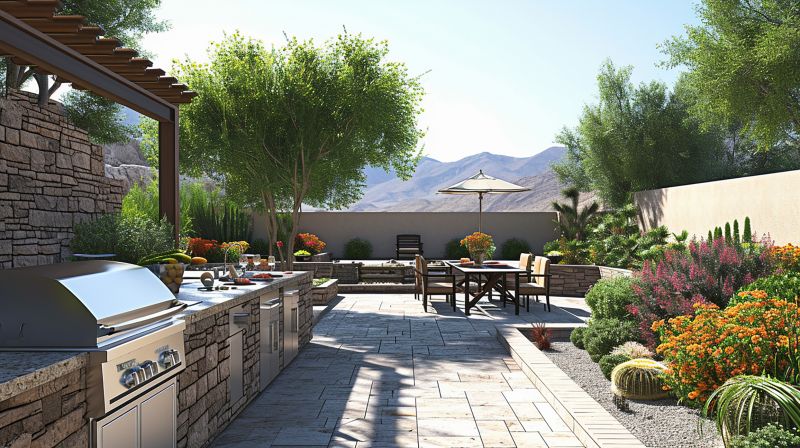 Outdoor Kitchen Renovation in Conroe, TX